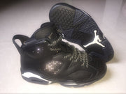 Jordan 6 Retro Black Cat Black and White High-Top Sneakers