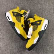 Jordan Air Jordan 4 Lightning Yellow Black Sneakers