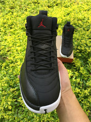 Jordan Air Jordan 12 Black Nylon High-Top Sneakers