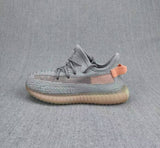 Yeezy 350 V2 Kids Sneakers Grey and Coral
