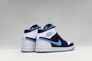 Jordan 1 High Paul Edition Navy Sneakers in Blue and White