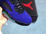 Jordan 5 Retro Sneakers Purple Black