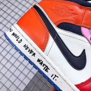 Melody Ehsani x Air Jordan 1 Mid Multicolor Sneakers