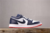Air Jordan 1 Low Midnight Blue Sneakers 553558-481
