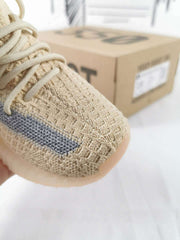 Yeezy 350 V2 Kids Sneakers in Linen Yellow