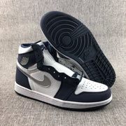 Jordan Air Jordan 1 Co.JP High Sneakers White Navy Silver DC1788-100