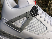 Jordan 4 Retro White Cement Men's Sneakers
