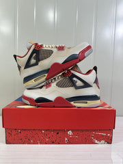 Jordan Air Jordan 4 Retro Off-White Red Black AQ9129-105