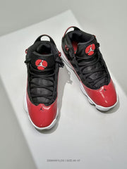 Jordan Six Rings 6-2 Black and Red Sneakers