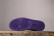 Jordan 1 Low Black White Purple 553558-125
