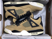 Jordan 4 Retro Tan Black Sneakers
