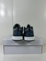 Jordan Air Jordan 1 Low Black Grey Blue DC0774-040