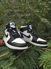 Jordan 1 High Black and White Sneakers