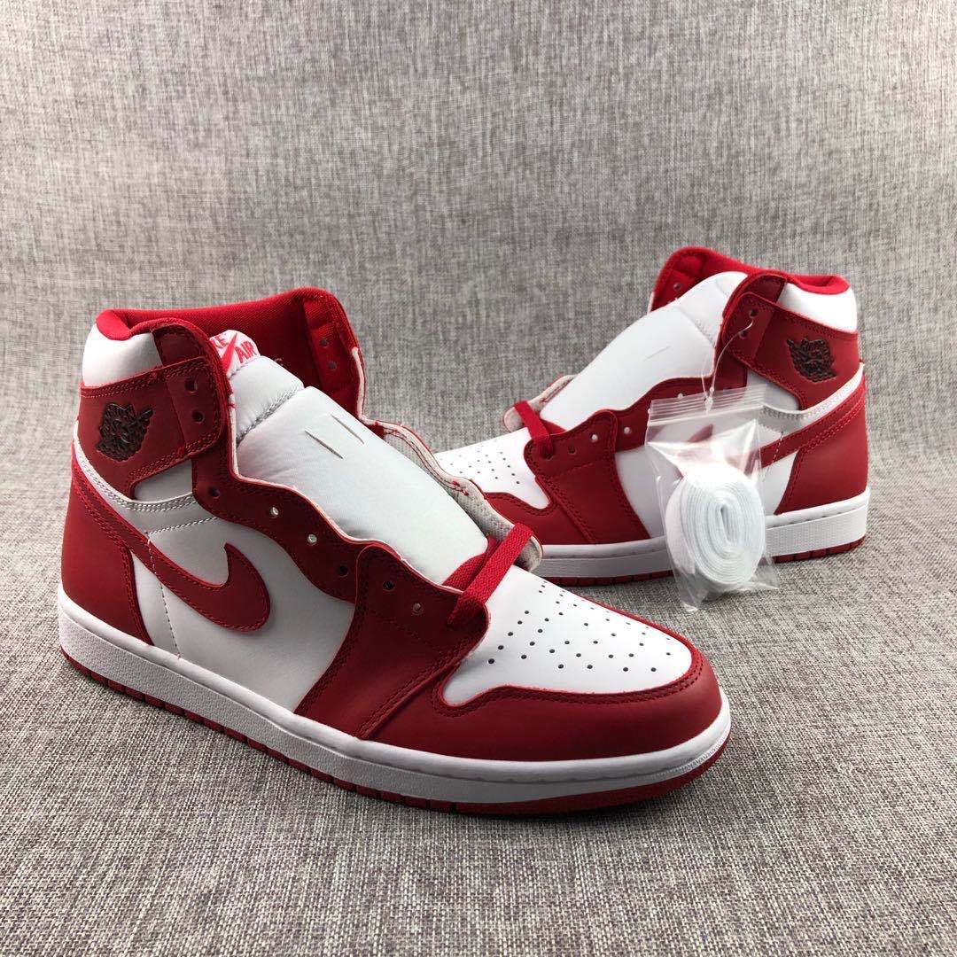 Jordan New Beginnings High-Top Sneakers White Red CT6252-900