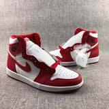 Jordan New Beginnings High-Top Sneakers White Red CT6252-900