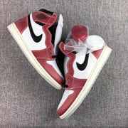 Jordan Trophy Room Air Jordan 1 High OG Sneakers Red White Black DA2728-100