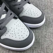 Air Jordan 1 Mid Grey Volt Sneakers 554724-072