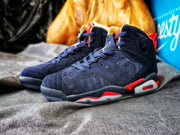 Air Jordan 6 Retro Sneakers Navy Red White