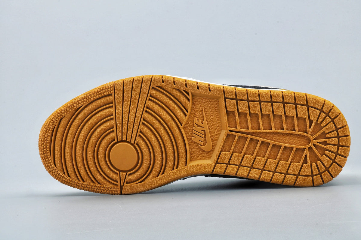 Jordan 1 Low Yellow Toe Sneakers
