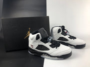 Jordan 5 Retro White Paris High-Top Sneakers