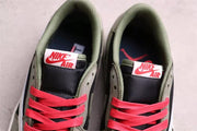 Jordan 1 Low Travis Scott Black Grey White Sneakers CQ4277-008