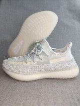 Yeezy Boost 350 V2 Reflective Sneakers in Cream White