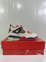 Jordan Air Jordan 4 Retro Off-White Red Black AQ9129-105