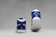 Jordan 1 Retro High White Blue Sneakers