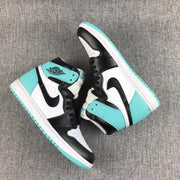 Jordan Air Jordan 1 High Mint Green Black White Sneakers