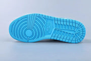 Jordan 1 Low SB UNC Blue and White Sneakers 401