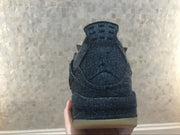 Jordan 4 Retro Levi's Black Denim Sneakers A02571-001