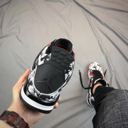 Jordan Air Jordan 4 Tattoo Black White Red Sneakers