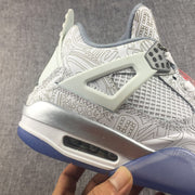 Jordan Air Jordan 4 Laser Platinum Sneakers