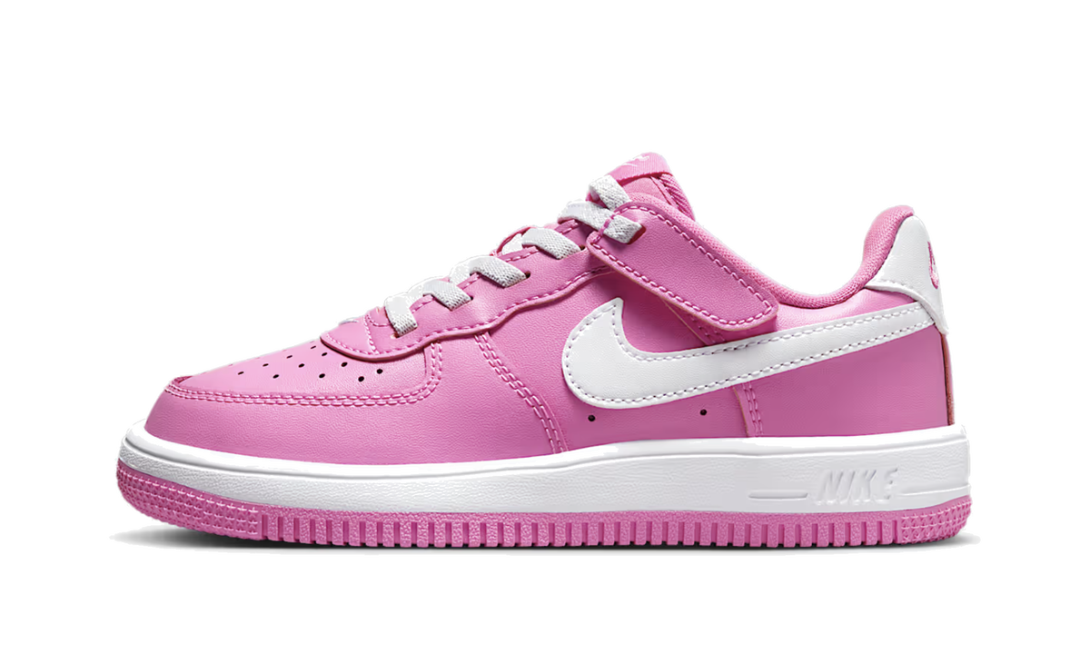 Nike Force 1 Low EasyOn Playful Pink White (PS)