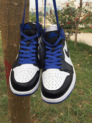 Jordan 1 High Sneakers in Black, White and Royal Blue