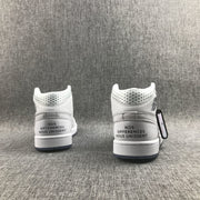 Air Jordan 1 Mid Unite Totale White Sneakers CI9100-100