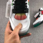 Jordan Air Jordan 4 Rasta White Green Sneakers