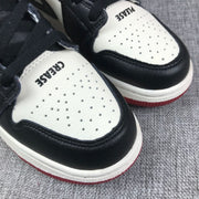 Air Jordan 1 High OG Black White Red Sneakers