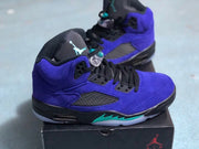 Jordan 5 Retro Sneakers Purple Black