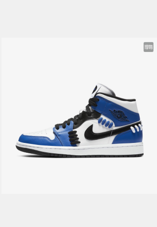 Jordan 1 High Sneakers Blue Black White CV0152-401