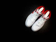 Nike Air Jordan 1 High White Red Sneakers