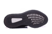 Yeezy 350 V2 Black Knit Low-Top Sneakers
