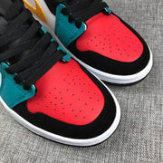 Jordan 1 Mid Multicolor High-Top Sneakers