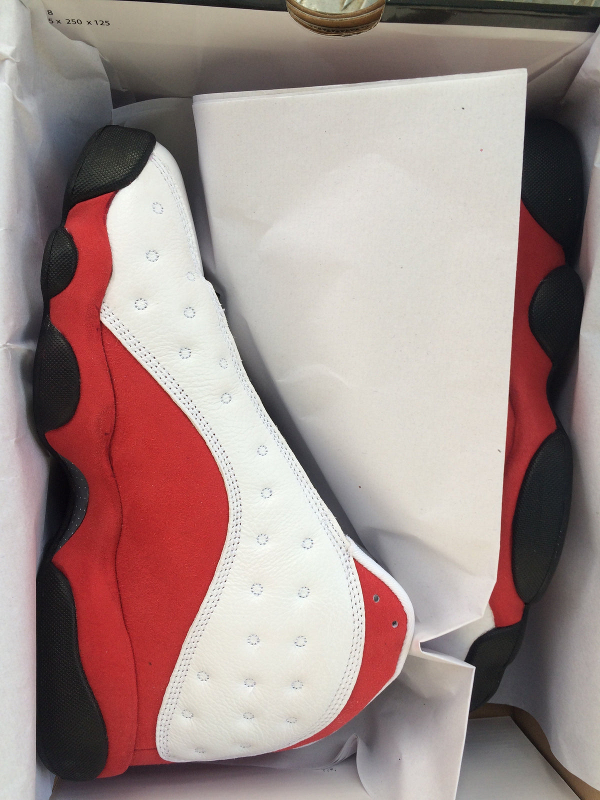 Air Jordan 13 Sneakers White Red Black