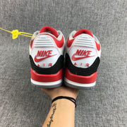 Air Jordan 3 Fire Red Men's Sneakers