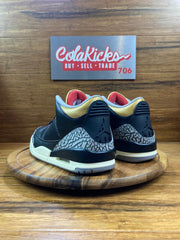 Jordan 3 Retro Black Cement Gold (Women's)(steal)