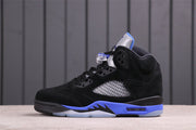 Air Jordan 5 Stealth 2.0 Black Blue Sneakers CT4838-004