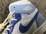 Jordan Air Jordan 1 Zoom CMFT High-Top Sneakers Blue White