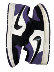 Jordan 1 Low Court Purple