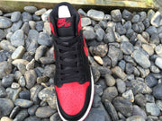 Air Jordan 1 High Black Red White Sneakers